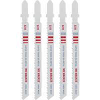 Lame de scie sauteuse, Bim&eacute;tal, Tige en T, 4" lo, 10 dents par pouce St. Lawrence Industrial & Safety Supply