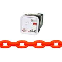Chaîne haute r&eacute;sistance, Acier au carbone, 5/16" x 60' (18,3 m) l, Calibre 43, Charge d'utilisation 3900 lb (1,95 tonne) St. Lawrence Industrial & Safety Supply