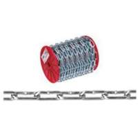Chaîne droite, Acier &agrave; faible teneur en carbone, 2/0 x 120' (36,6 m) l, Charge d'utilisation 520 lb (0,26 tonne) St. Lawrence Industrial & Safety Supply