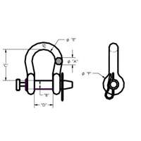 Straight Long Body Clevis Pin St. Lawrence Industrial & Safety Supply
