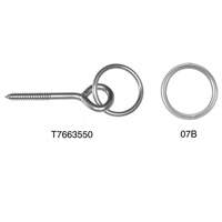 Campbell&reg; Welded Ring, 2", Nickel-Plated St. Lawrence Industrial & Safety Supply