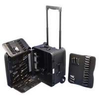 Trousse d'outils de service mobile sur 2 roues, 16-3/4" la x 13-1/2" p x 20" h, Noir St. Lawrence Industrial & Safety Supply