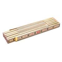 R&egrave;gle pliante, 6' lo, Bois, Graduations de 1/16" St. Lawrence Industrial & Safety Supply