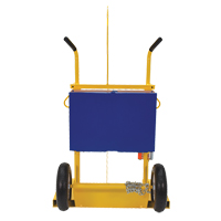 Chariot pour chalumeau et bouteille de soudage, Roues Pneumatique, Base de 24" la x 19-1/2" lo, 500 lb St. Lawrence Industrial & Safety Supply