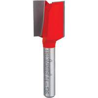 Router Bit - Double Flute Straight Bit, 5/8" Dia., 7/8" H, 2-1/8" L, 1/4" Shank St. Lawrence Industrial & Safety Supply