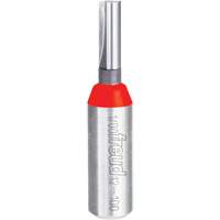 Router Bit - Double Flute Straight Bit, 1/4" Dia., 1" H, 2-3/8" L, 1/2" Shank St. Lawrence Industrial & Safety Supply