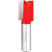 Router Bit - Double Flute Straight Bit, 3/4" Dia., 1-1/4" H, 2-1/2" L, 1/2" Shank St. Lawrence Industrial & Safety Supply