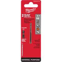 Foret s&eacute;rie courte Thunderbolt, Acier rapide, 1/16", 1-7/8" lo, 7/8" Cannelure, 135° Angle St. Lawrence Industrial & Safety Supply