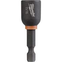 Shockwave Impact Duty Nutsetter, 1/4" Tip, 7/16" Drive, 1-7/8" L, Magnetic St. Lawrence Industrial & Safety Supply