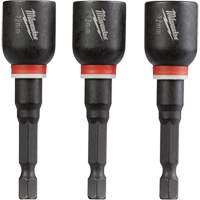 Shockwave Impact Duty Nut Driver, 1/4" Tip, 12 mm Drive, 2-9/16" L, Magnetic St. Lawrence Industrial & Safety Supply