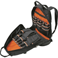 Tradesman Pro Electrician's Backpack Organizer, 14" L x 7" W, Black, Ballistic St. Lawrence Industrial & Safety Supply