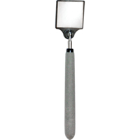 Miroir d'inspection en acrylique, Carr&eacute;e, 2" lo x 2" la, T&eacute;lescopique St. Lawrence Industrial & Safety Supply