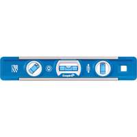 Niveau torpille True Blue, 9" lo, Aluminium, 3 fioles, Magn&eacute;tique St. Lawrence Industrial & Safety Supply