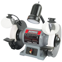 Bench Grinder, 8" Wheel Diameter, 1/2 HP, 1750 RPM St. Lawrence Industrial & Safety Supply
