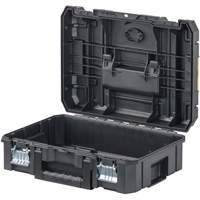 Coffre &agrave; outils avec dessus plat TSTAK II, 17-1/4" x 13" x 6-3/8", Noir St. Lawrence Industrial & Safety Supply