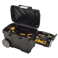 Coffre &agrave; outils pour entrepreneur, 15-19/32" la x 24-13/16" p x 16-1/2" h, Noir St. Lawrence Industrial & Safety Supply