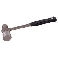 Ball Pein Hammer with Forged Handle, 12 oz./8 oz. Head Weight, Plain Face St. Lawrence Industrial & Safety Supply