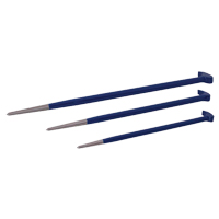 Rolling Head Pry Bar Set, 3 Pcs. St. Lawrence Industrial & Safety Supply