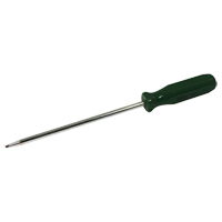 Square Screwdriver, #1 Tip, Round, 12-1/4" L, Plastic Handle St. Lawrence Industrial & Safety Supply