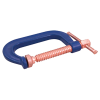 Serre-joint en C, Capacit&eacute; de 4" (102 mm), Profondeur de gorge de 3" (76 mm) St. Lawrence Industrial & Safety Supply