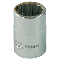 Socket, 24 mm, 3/4" Drive, 12 Points St. Lawrence Industrial & Safety Supply