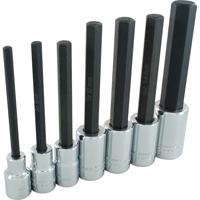 Jeu de douilles &agrave; t&ecirc;te hexagonale tr&egrave;s longues, Hexagonale, Prise 1/2", 7 mrcx St. Lawrence Industrial & Safety Supply