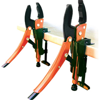 Jeu de pinces-&eacute;taux verrouillables mains libres, 4 Morceaux St. Lawrence Industrial & Safety Supply