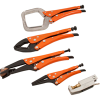 Jeu de pinces-&eacute;taux verrouillables pour soudage, 5 Morceaux St. Lawrence Industrial & Safety Supply