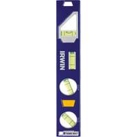 250 Series Heavy-Duty Torpedo Level, 9" L, Aluminum, 4 Vials, Magnetic St. Lawrence Industrial & Safety Supply
