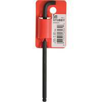 Cl&eacute; hexagonale &agrave; tige longue, embout Sph&eacute;rique, 5 mm x 119 mm lo, Forme en L St. Lawrence Industrial & Safety Supply