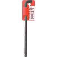 Cl&eacute; hexagonale &agrave; tige longue, embout Sph&eacute;rique, 6 mm x 139 mm lo, Forme en L St. Lawrence Industrial & Safety Supply