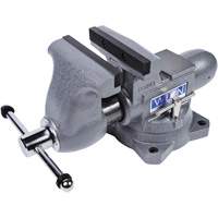 &eacute;tau pour ouvriers, Largeur des m&acirc;choires 6-1/2", Profondeur de la gorge 4-1/4" St. Lawrence Industrial & Safety Supply