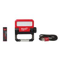 USB Rover Pivoting Flood Light, LED, 550 Lumens, Rechargeable Batteries St. Lawrence Industrial & Safety Supply