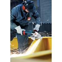 High Performance Large Angle Grinder, 9", 120 V, 15 A, 6500 RPM St. Lawrence Industrial & Safety Supply