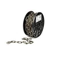 Chaîne d&eacute;corative, Acier au carbone, #10 x 40' (12,2 m) l, Charge d'utilisation 35 lb (0,0175 tonne) St. Lawrence Industrial & Safety Supply