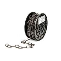 Chaîne d&eacute;corative, Acier au carbone, #10 x 40' (12,2 m) l, Charge d'utilisation 35 lb (0,0175 tonne) St. Lawrence Industrial & Safety Supply