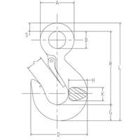 Crochet de palan St. Lawrence Industrial & Safety Supply