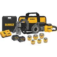 Trousse de fili&egrave;res &agrave; tuyaux sans fil FlexVolt Max* avec t&ecirc;tes fili&egrave;res, 30 tr/min, Filetage de la tige 1/2" - 2" St. Lawrence Industrial & Safety Supply