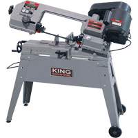Metal Cutting Band Saw, Horizontal/Vertical, 5" Round and 4-1/2" x 6" Rectangular Cutting Capacity St. Lawrence Industrial & Safety Supply