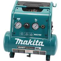 Compresseur d'air s&eacute;rie Quiet, &eacute;lectrique, 2 gal. (2,4 gal. US), 135 PSI, 120/1 V St. Lawrence Industrial & Safety Supply