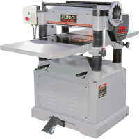 Planer with Spiral Cutterhead, 56-1/2" W x 40" L x 42" H, 5000 RPM No Load Speed St. Lawrence Industrial & Safety Supply