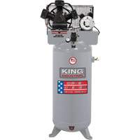 Compresseur d'air &agrave; grand rendement, 50 gal. (60 gal. US) St. Lawrence Industrial & Safety Supply