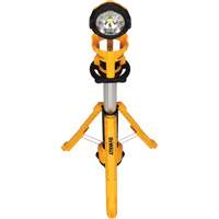 Lampe sans fil sur tr&eacute;pied 20V Max, DEL, 3000 lumens, Boîtier en Plastique St. Lawrence Industrial & Safety Supply