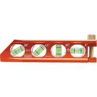 Niveau ACCU-BEND, 6,25" lo, Aluminium, 1, Non magn&eacute;tique St. Lawrence Industrial & Safety Supply