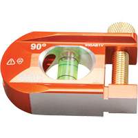 Niveau ACCU-BEND, 2,5" lo, Aluminium, 1, Non magn&eacute;tique St. Lawrence Industrial & Safety Supply