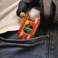 Niveau ACCU-BEND, 2,5" lo, Aluminium, 1, Non magn&eacute;tique St. Lawrence Industrial & Safety Supply