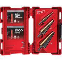 Jeu de forets &eacute;tag&eacute;s, 3 morceaux, Acier rapide au cobalt St. Lawrence Industrial & Safety Supply