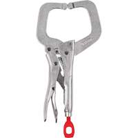 Serre-joint verrouillable Torque Lock avec m&acirc;choires r&eacute;guli&egrave;res, Capacit&eacute; de 6" (152 mm) St. Lawrence Industrial & Safety Supply