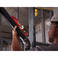 Die Cast Torpedo Level with 360 Degree Locking Vial, 10" L, Aluminum, 3 Vials, Magnetic St. Lawrence Industrial & Safety Supply