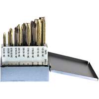 DRILLCO Tap Set, 10 Pieces St. Lawrence Industrial & Safety Supply